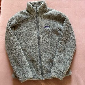 Patagonia Olive Teddy Jacket